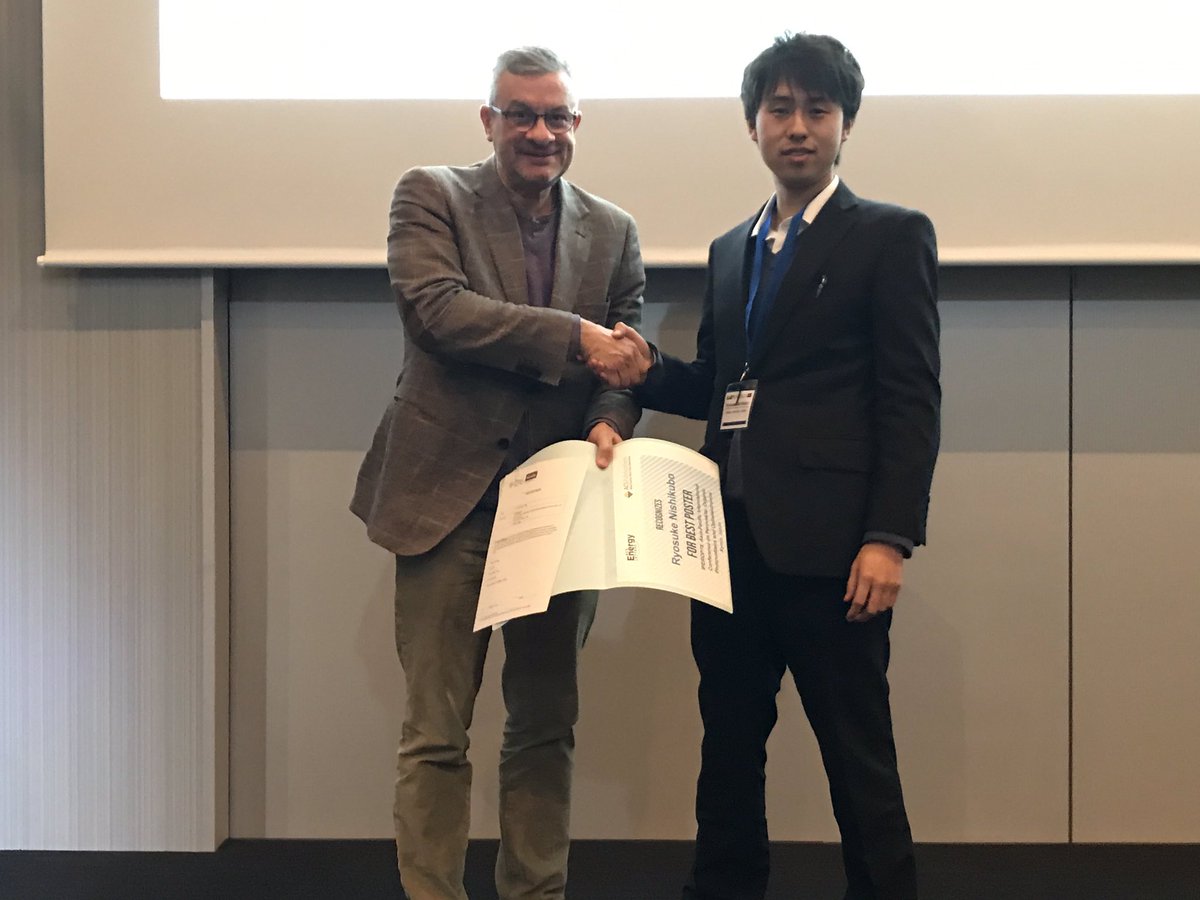 nanoGe_Conf's tweet photo. #IPEROP19 Poster Awards. Congratulations! ๐๐
๐@ACSEnergyLett two gift card (500โฌ)
Hwang, Bohee and Nishikubo, Ryosuke.
๐ 200 GBP book vouchers from @RoySocChem
Yamaguchi, Mayu; Lin, Chief-Ting and Mantulnikovs, Konstantins https://t.co/ExNHnvK38Z