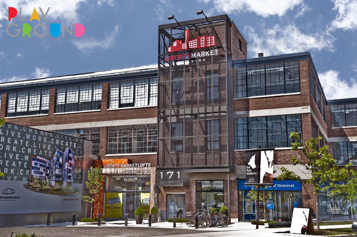 Play_Gr0und's tweet photo. Located in the heart of #LibertyVillage, The Liberty Market Building has everything from brunch and lunch spots to beauty studios. Whether you want to catch a bite at #LocalEatery or get your hair or nails done - this location has everything you need. #PlaygroundCondos https://t.co/4LvgQaX1Kp