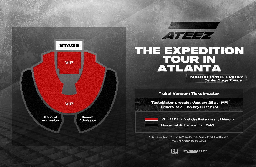 Ateez Tour Dates & Tickets