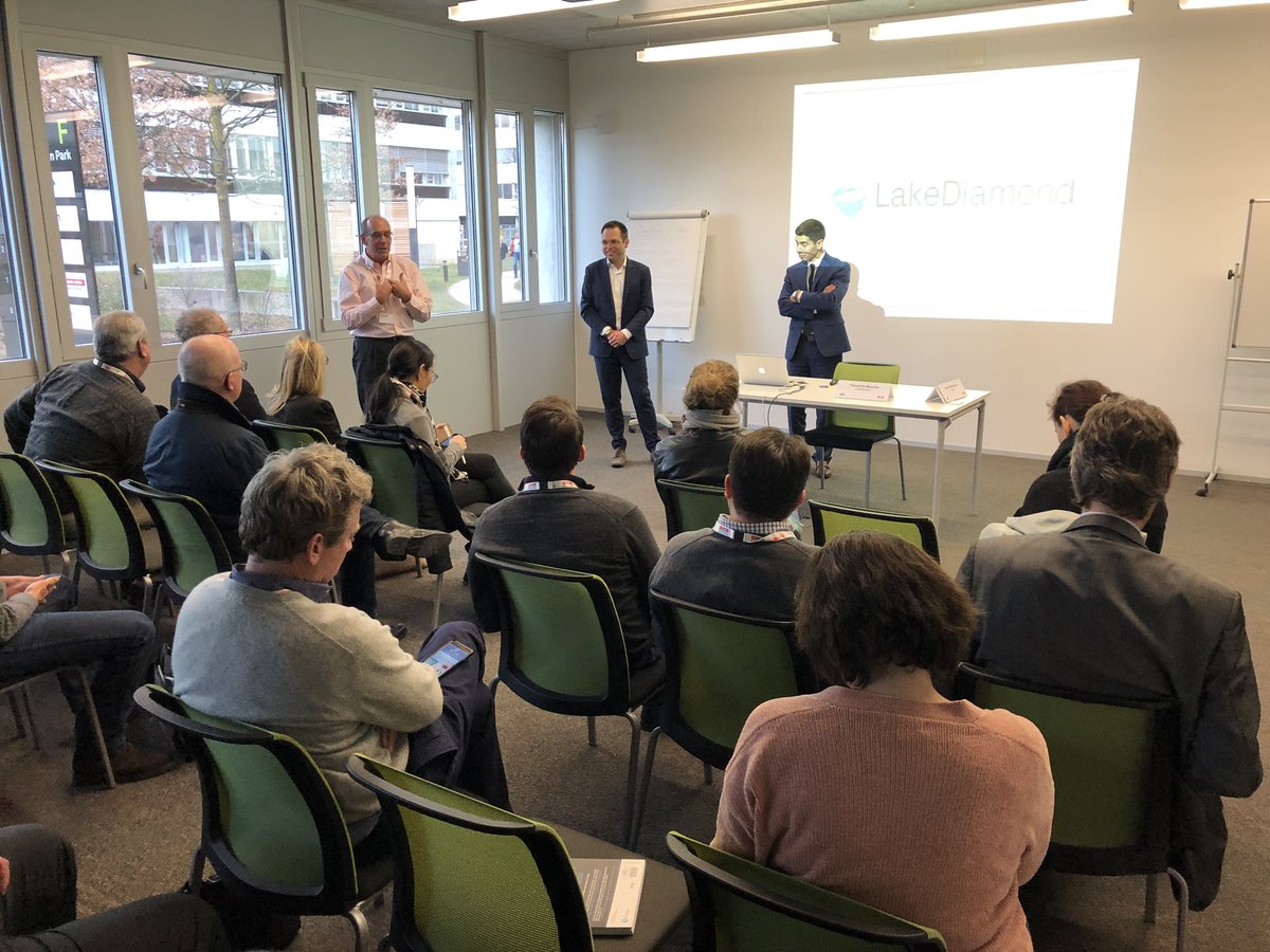 LakeDiamond's tweet photo. We are pitching to @IMD_Bschool and @EPFL participants of #TransformTECH program - “inspiring technologies that create new business opportunities” https://t.co/5DVlaIY2Vl