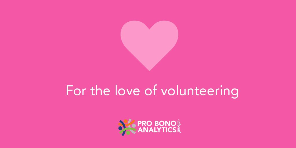 ProBonoAnalytic's tweet image. Helping #nonprofit organizations make better decisions with their data. Save money, save lives, solve problems bit.ly/2RI7bQj   #probonoanalytics #givingback