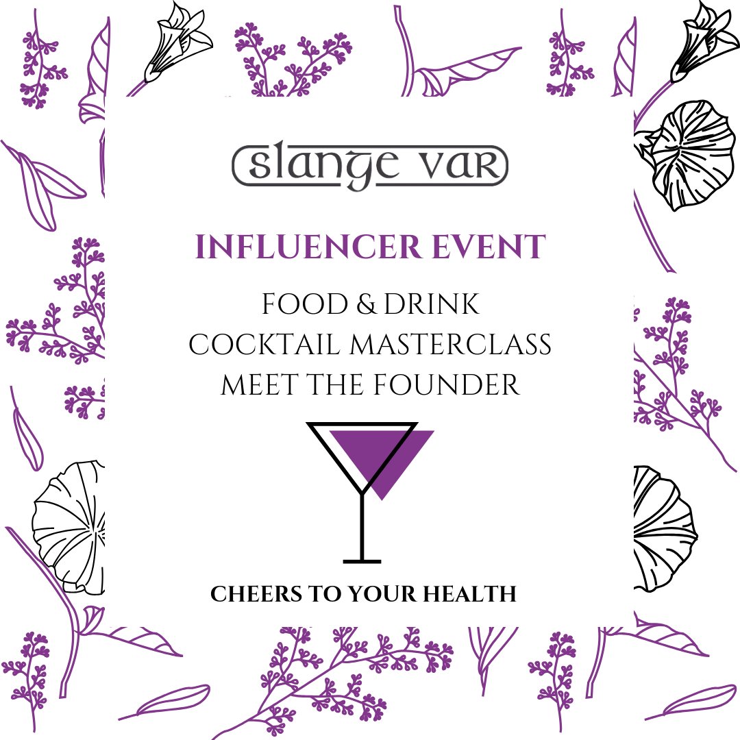 SlangeVar's tweet image. ✨⏰The countdown is on until our influencer night at @mharsanta with @One4Events1.

We are SO excited to see you all there 🤗🥰 Don't forget to tag us in your pictures using #SlangeVar. 

#BloggerEvent #Cocktails #WednesdayMotivation