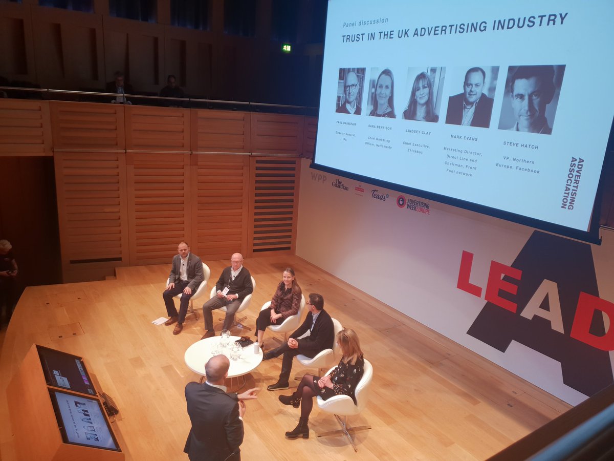 Slanted Door Comms (@slantedcomms) on Twitter photo A real privilege to hear from the excellent <a href="/KarenFraser_MBE/">Karen Fraser MBE</a> <a href="/CredosThinks/">Credos</a> on #trust in #advertising - now onto a panel debate on the matter #LEAD2019 A real privilege to hear from the excellent <a href="/KarenFraser_MBE/">Karen Fraser MBE</a> <a href="/CredosThinks/">Credos</a> on #trust in #advertising - now onto a panel debate on the matter #LEAD2019