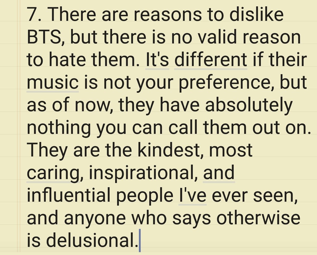 Okay, because y'all wanted it, I have made a list of all my BTS/Kpop opinions. DISCLAIMER:My opinions are NOT fact and you do not have to agree with any of them. If you have something you disagree with, then let's talk it out and find some common ground.Ready?Let's go! 