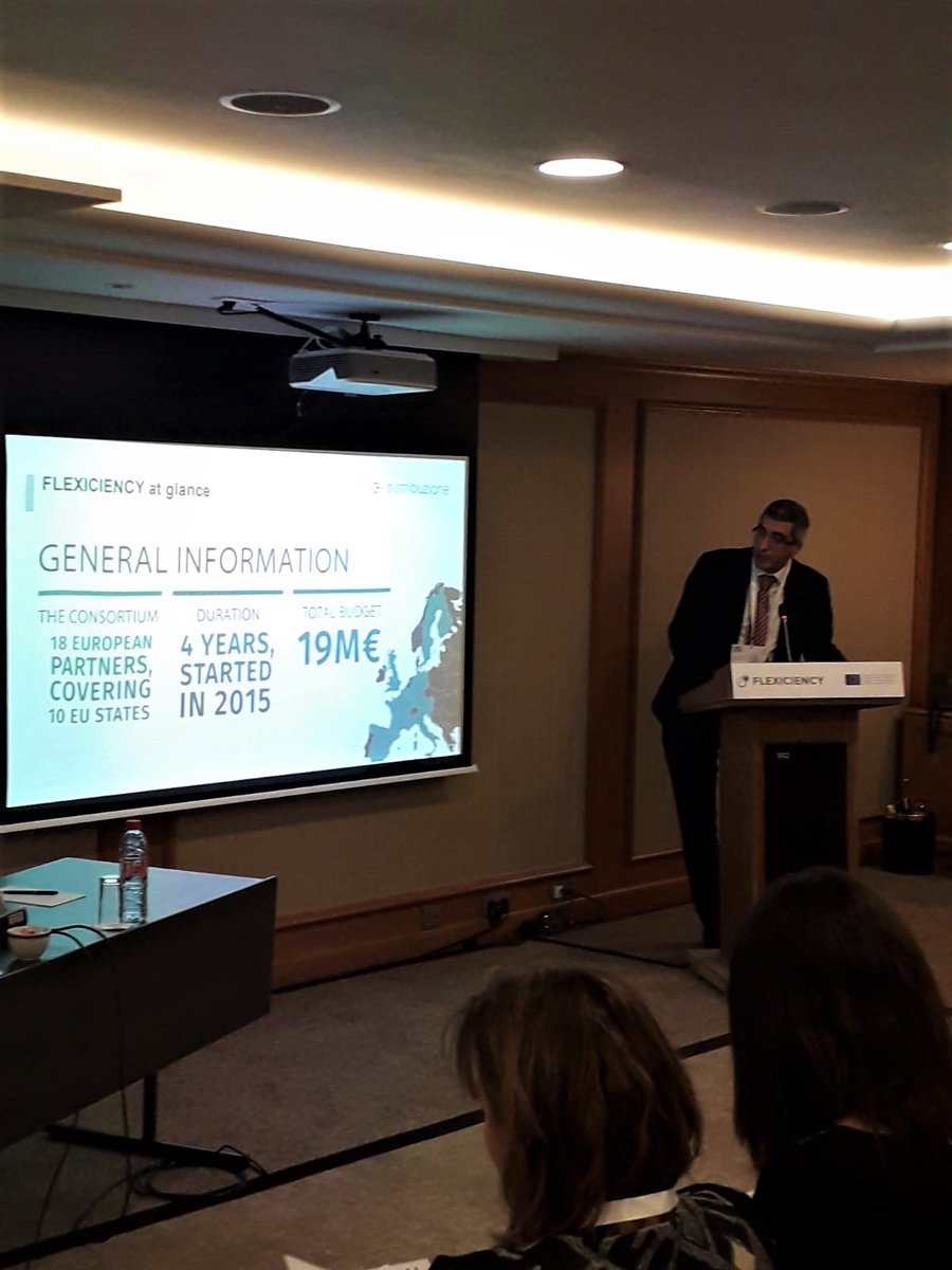 FLEXICIENCY's tweet photo. #FLEXICIENCY2019 is taking place in #Brussels today. At the final event we are taking the opportunity to recap on project aims, achievements and look at the way ahead through discussion on the exploitable solutions
#energy #H2020 #FLEXICIENCY https://t.co/as1nKbqzIP