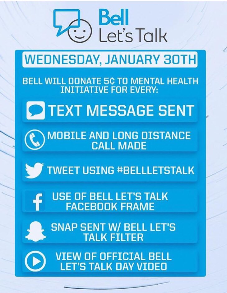 LimestoneDSB's tweet photo. Regardless of what you tweet or post on social today, please add #BellLetsTaIk to support mental health initiatives https://t.co/qTSiXO5sO2