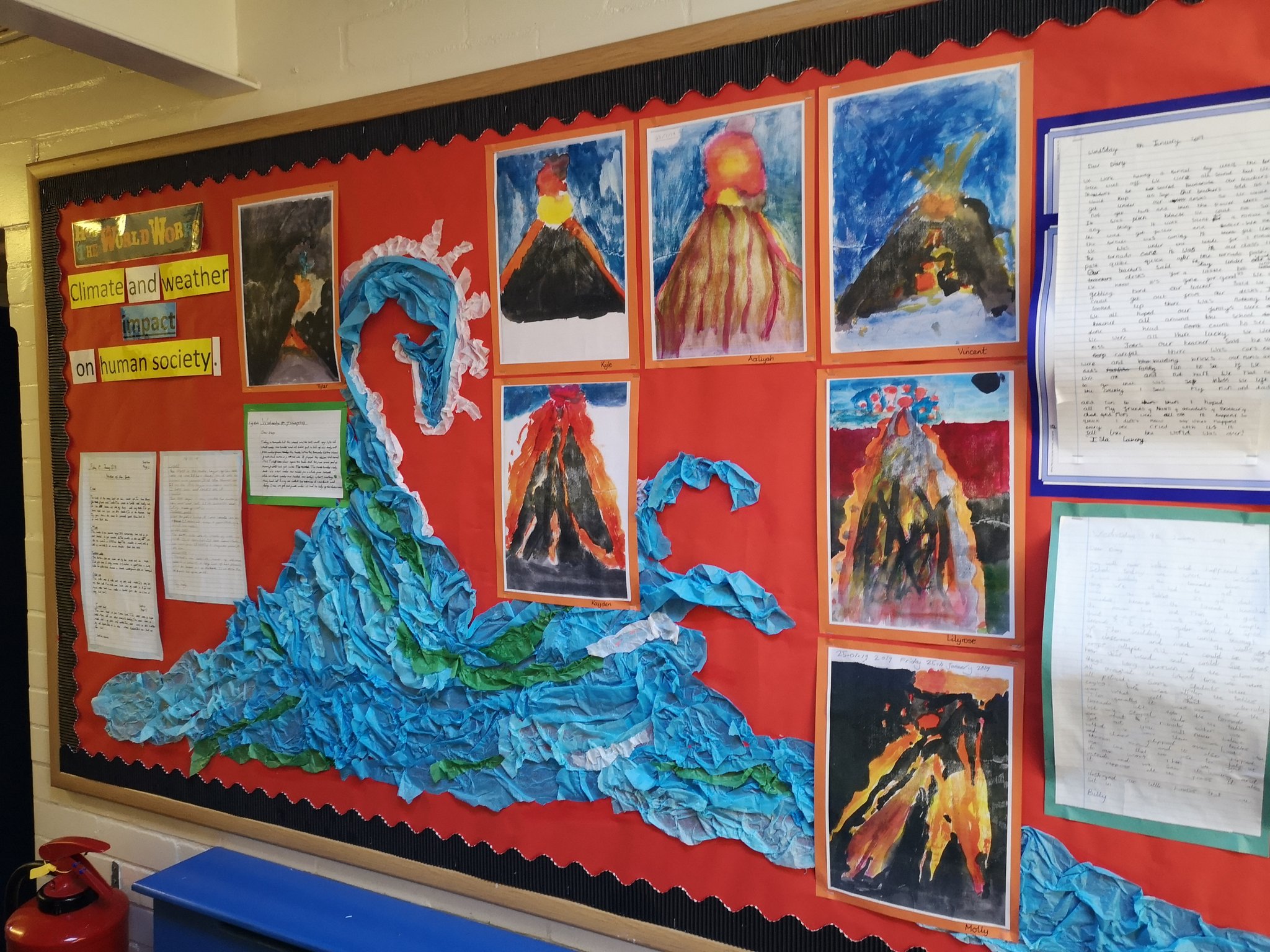 Natural Disasters Classroom Display Ghada Yousry English Teacher