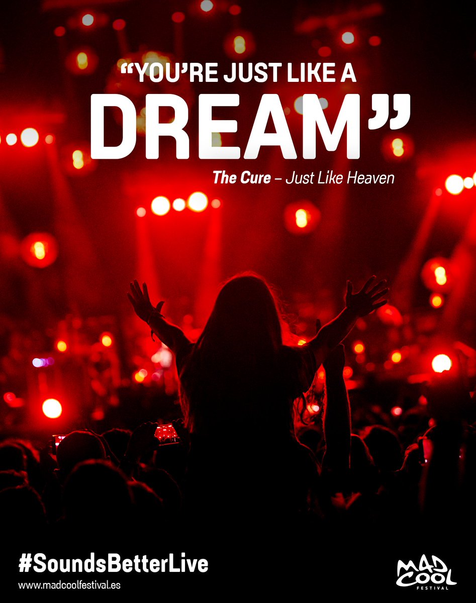 madcoolfestival's tweet photo. ✨ 🎡 ¿Qué artista sueñas con escuchar en #MadCool2019? ✨ What artist do you dream of listening live? #SoundsBetterLive 🎡 ✨
Tickets 👉👉 https://t.co/kYvdqeW3Fw https://t.co/3WdRPzJSqa
