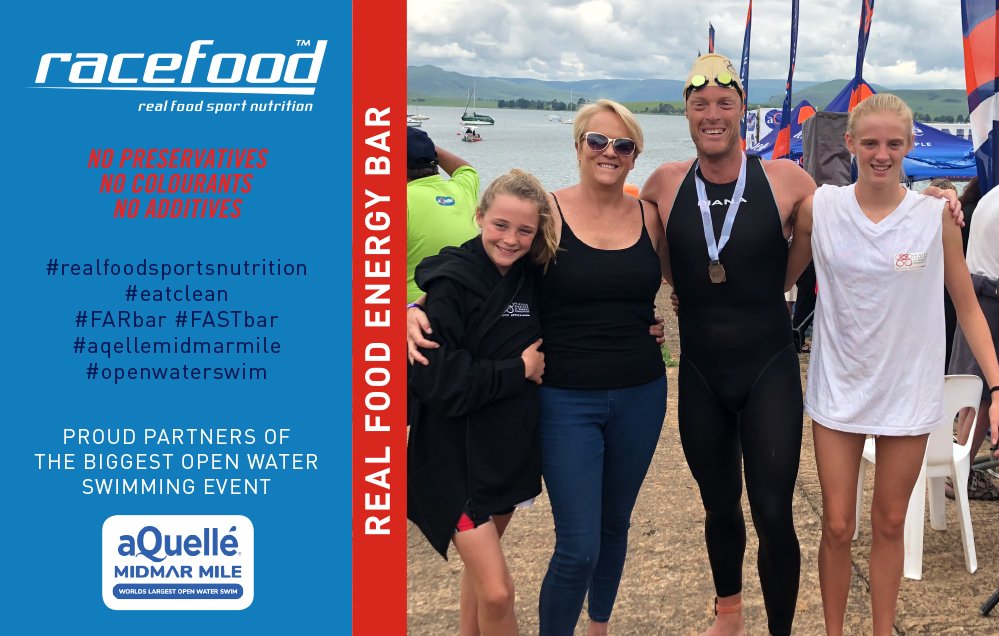 racefood's tweet photo. Terence Parkin: 1120KM of guts, grit and glory! Terence is putting himself to the test again to raise funds for the Princess Charlene of Monaco Foundation and @racefood will be fuelling him for his epic challenge. #eatclean #FARbar #FASTbar #openwaterswim https://t.co/k7BFYndW0Y