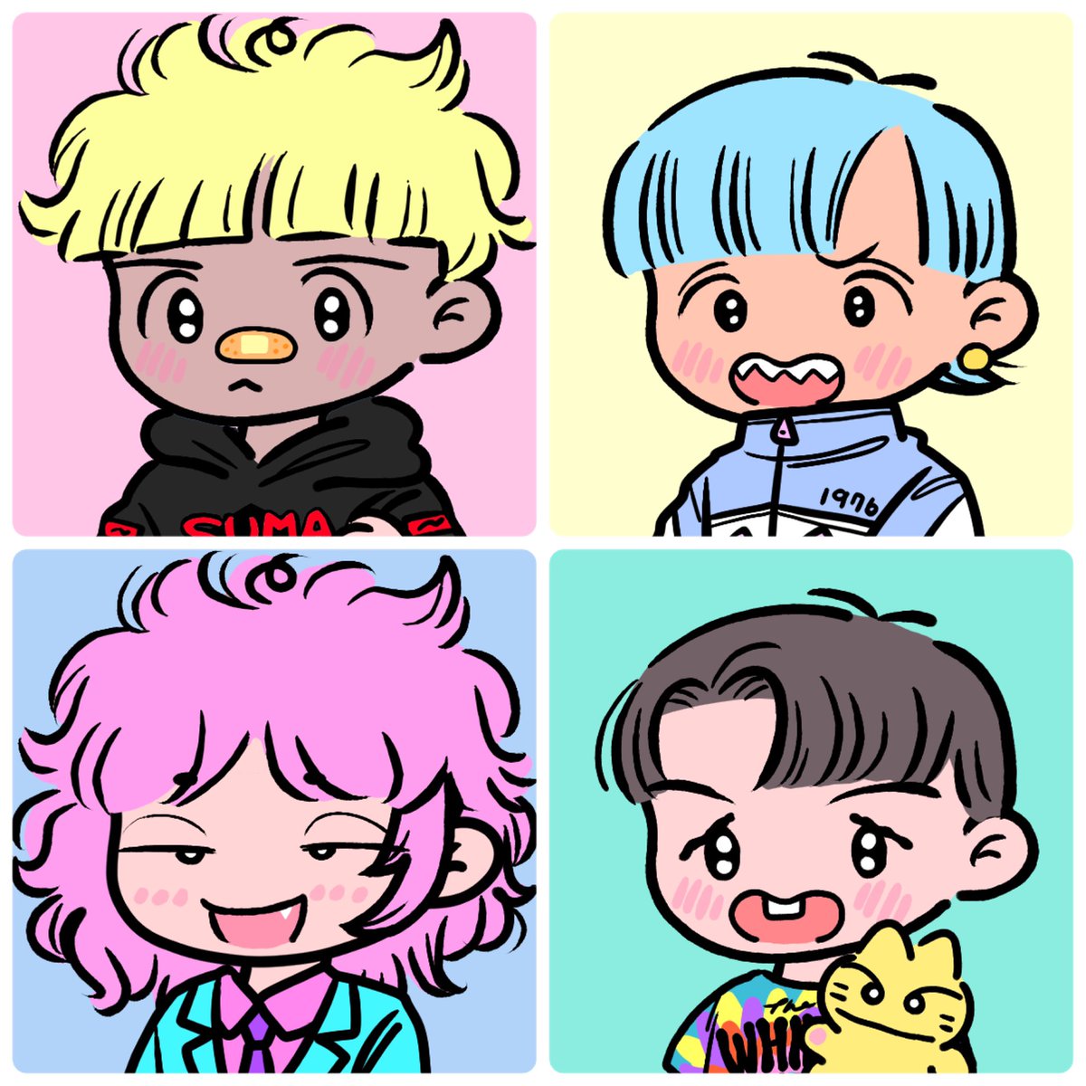 いちばんキャラメーカー は男の子も作れます センター分けや長めの前髪 短い前 いち クリスマスショップの漫画