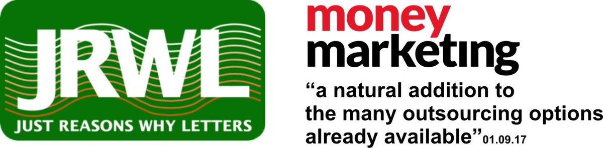 IFAReasonsWhy's tweet image. OFFER ENDS tomorrow - JRWL offers cost-effective, time-saving, 50% OFF ‘done for you’ suitability reports within just three working days
buff.ly/2Mh0O0G
#financialadvisor #ISA #pensionswitch #mortgages #equityrelease #bonds