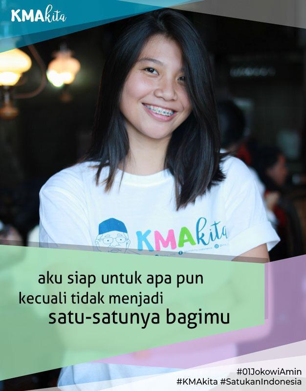 aku ga mau jadi yang ke dua, maunya jadi yang ke satu 
#ikutkyai 
#kyaimarufamin