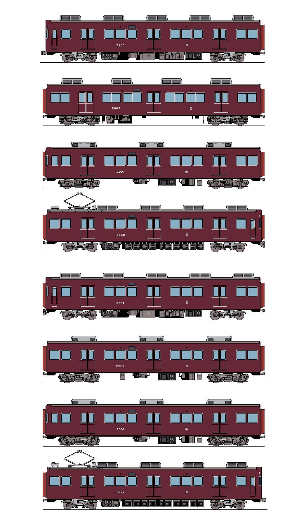 阪急電車イラスト図鑑 Twitter Search Twitter