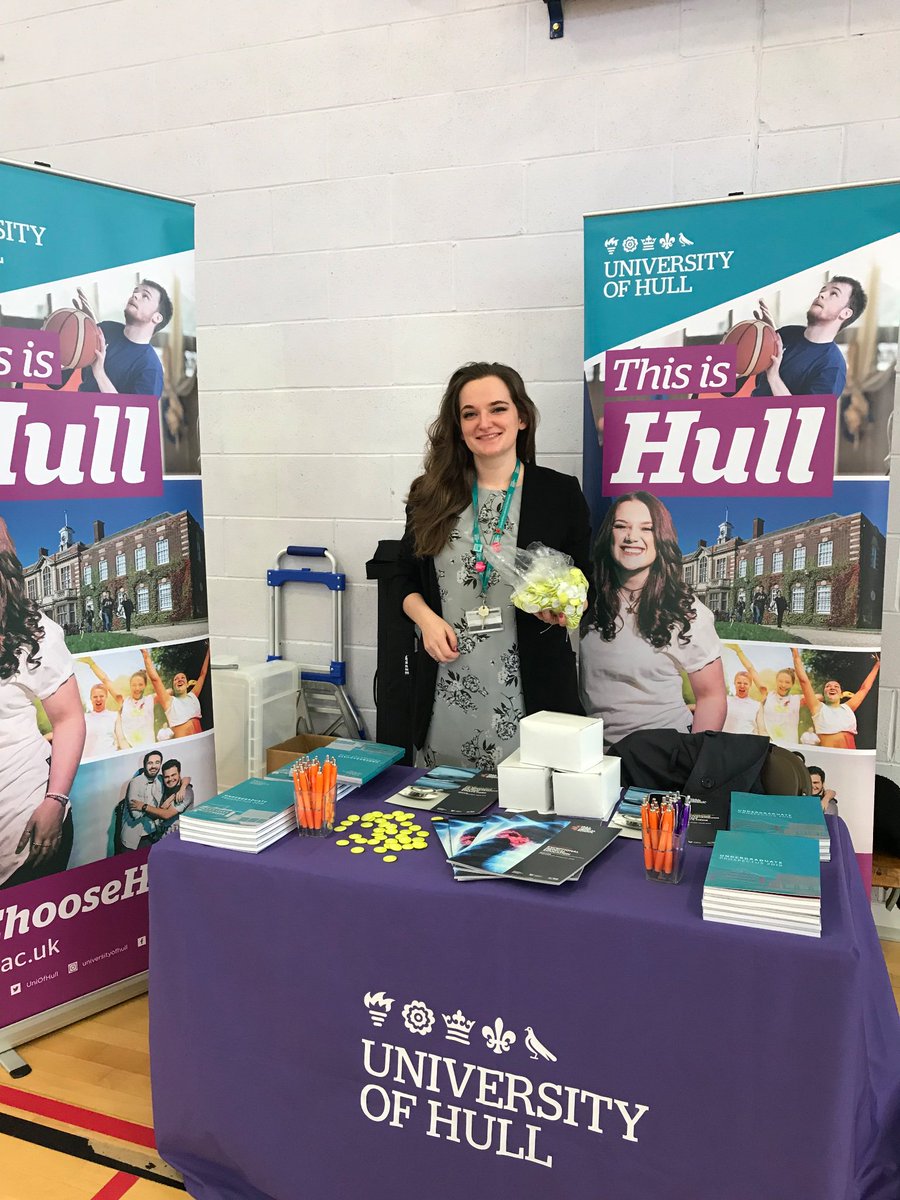 Really pleased to be <a href="/BeverleyHigh/">Beverley High School</a> Careers Fair talking to students about careers destinations with a degree in History. Fantastic to see <a href="/UniOfHull/">University of Hull</a> so we’ll represented