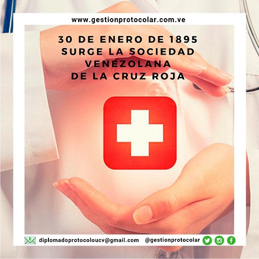 iesptsa's tweet photo. #Gestionprotocolar #IESPTSA #UC #Efemerides 30 de Enero, Surge la Sociedad Venezolana de la Cruz Roja.
#venezuela ✌ 😍 ❤️
#eventos #ceremonial #etiqueta #social #turismo #estaciones #banquetes #arreglos #decoración #ceremonias #costumbres #tradiciones #venezuela🇻🇪 https://t.co/rFMZFZZFap