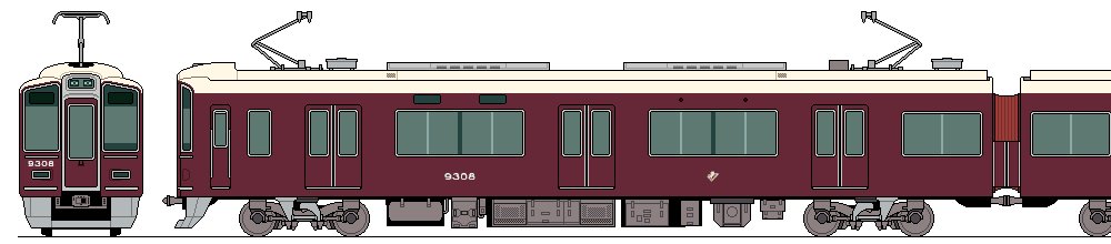 古淵 工機 実は製造年度によってちょっとずつ違う9300系 阪急電車イラスト図鑑 T Co Oxhl5zgsjv Twitter