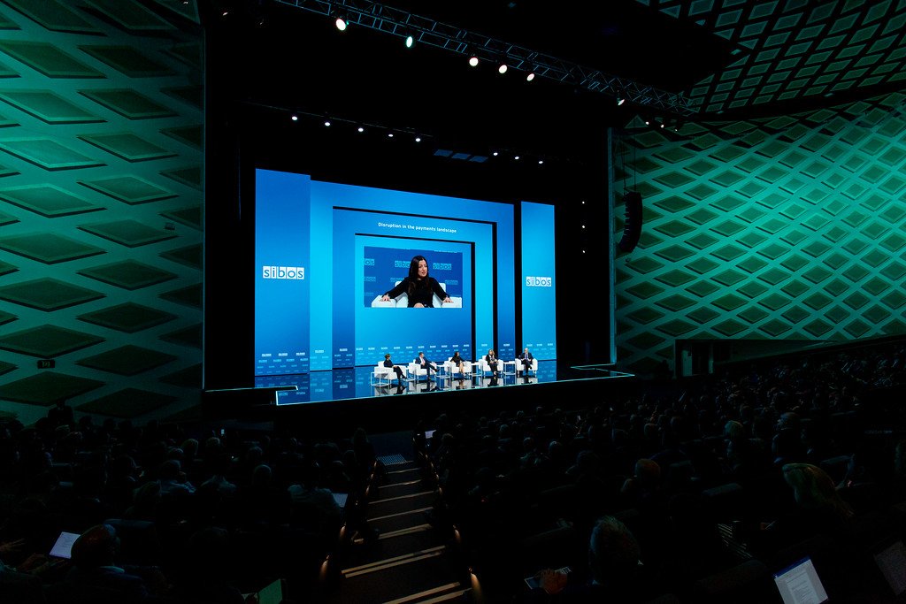 Sibos's tweet photo. Ever wondered what role #technology plays in shaping a more secure and transparent #payments landscape? Watch our #BigIssueDebate at #Sibos 2018 to find out: https://t.co/diCJFSZMY7 https://t.co/sZhl0p6ReT https://t.co/vBeXGYAUml