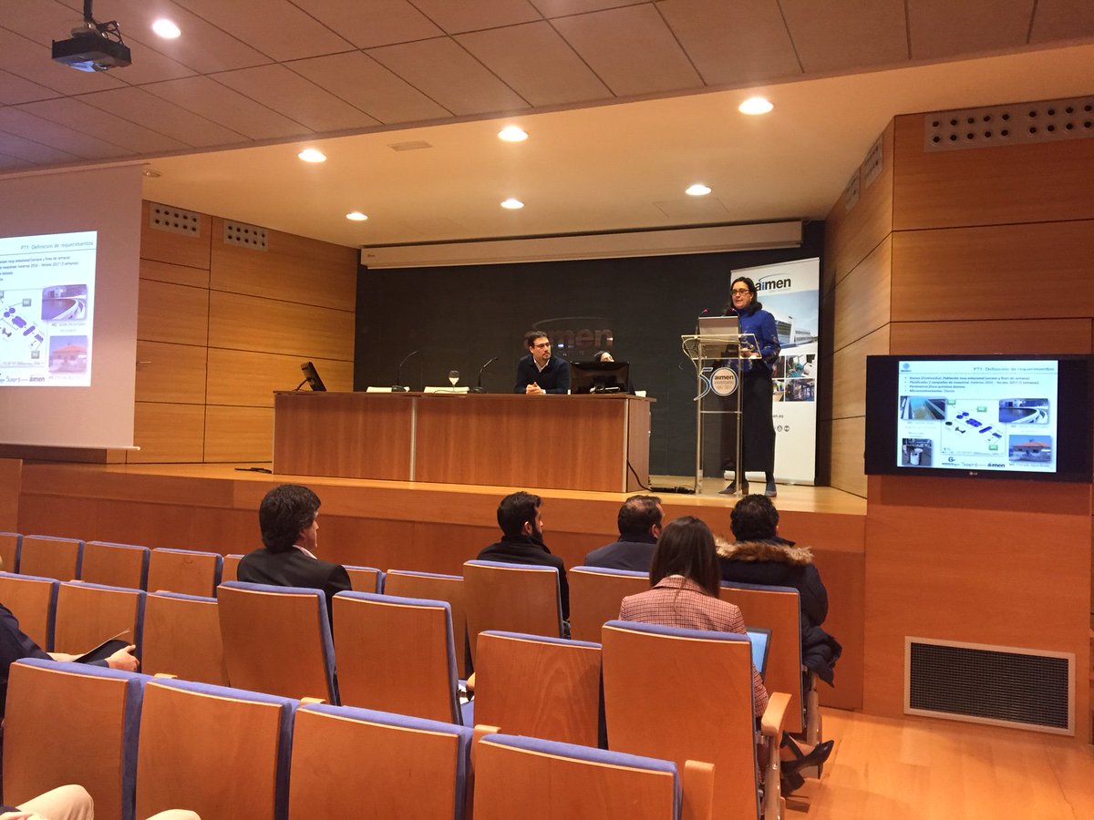 aimenct's tweet photo. Terminamos la Jornada de presentación de resultados #CONECTAPEME2016 con #SENSO3 "Eliminación de contaminantes de aguas residuales urbanas mediante #ozonización controlada por #biosensores" con Alessandra Baiocco de @nanoimmunotech y @Luz_Herrero_ y Francisco Rodríguez de AIMEN. https://t.co/5j1CiECM5U