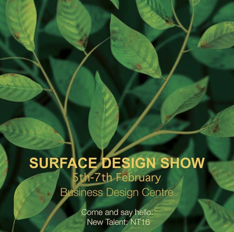 Delighted to be taking part in the Surface Design Show next week in the new talent category! Come and find us! 

@surfacethinking #surfacedesignshow #surfacethinking #carminelake #luxurydesign #designtrends