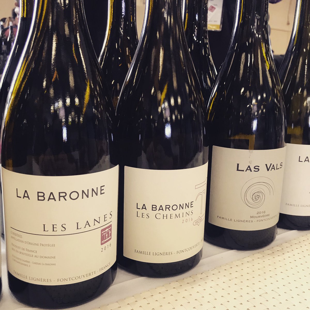 Our last stop at MillesimeBio had to be Chateau La Baronne with their delicious range of wines. #millesimebio2019 #NothingButTheGrape #RedWines #OrganicWine #DeliciousWine #LastStop