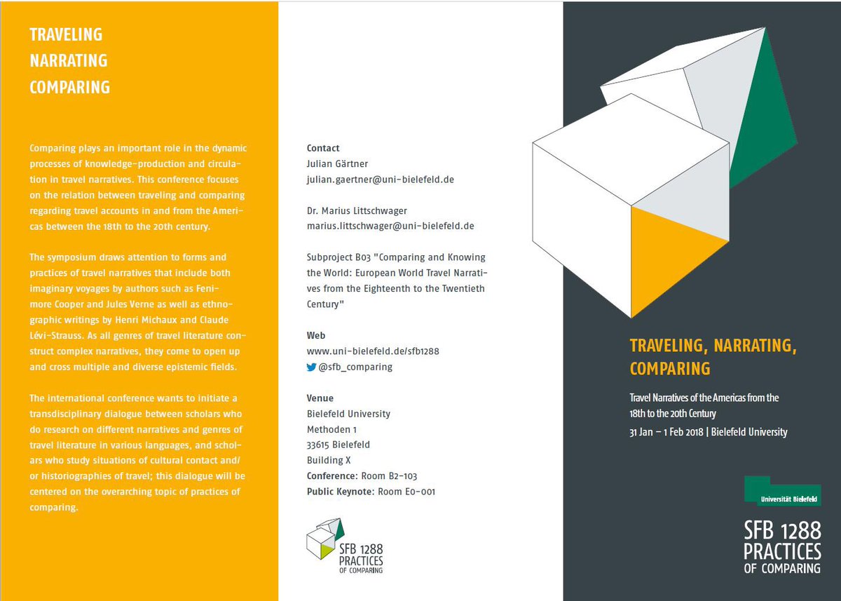 SFB 1288 "Praktiken des Vergleichens" tweet media