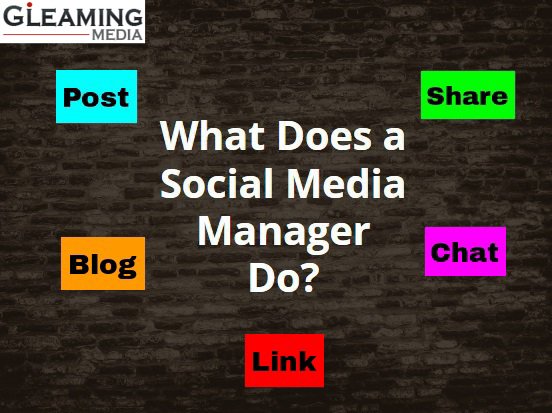 GleamingMedia's tweet photo. A social media manager plays a significant role in a company. They are fundamental in maintaining and building the company’s online reputation. #DigitalMarketing #SocialMedia #GleamingMedia #SMO #brand #Company #SEO #SEM https://t.co/DC3TTGEe0B
