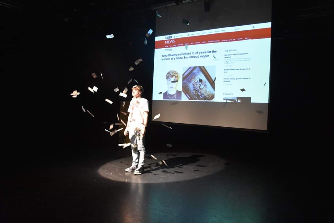 adamscharlie98's tweet photo. Had a fun time making and performing my 3rd year solo (photo creds 📸 @LauraPrice3 and @emmaapeck ) https://t.co/wIVxT9RrNe