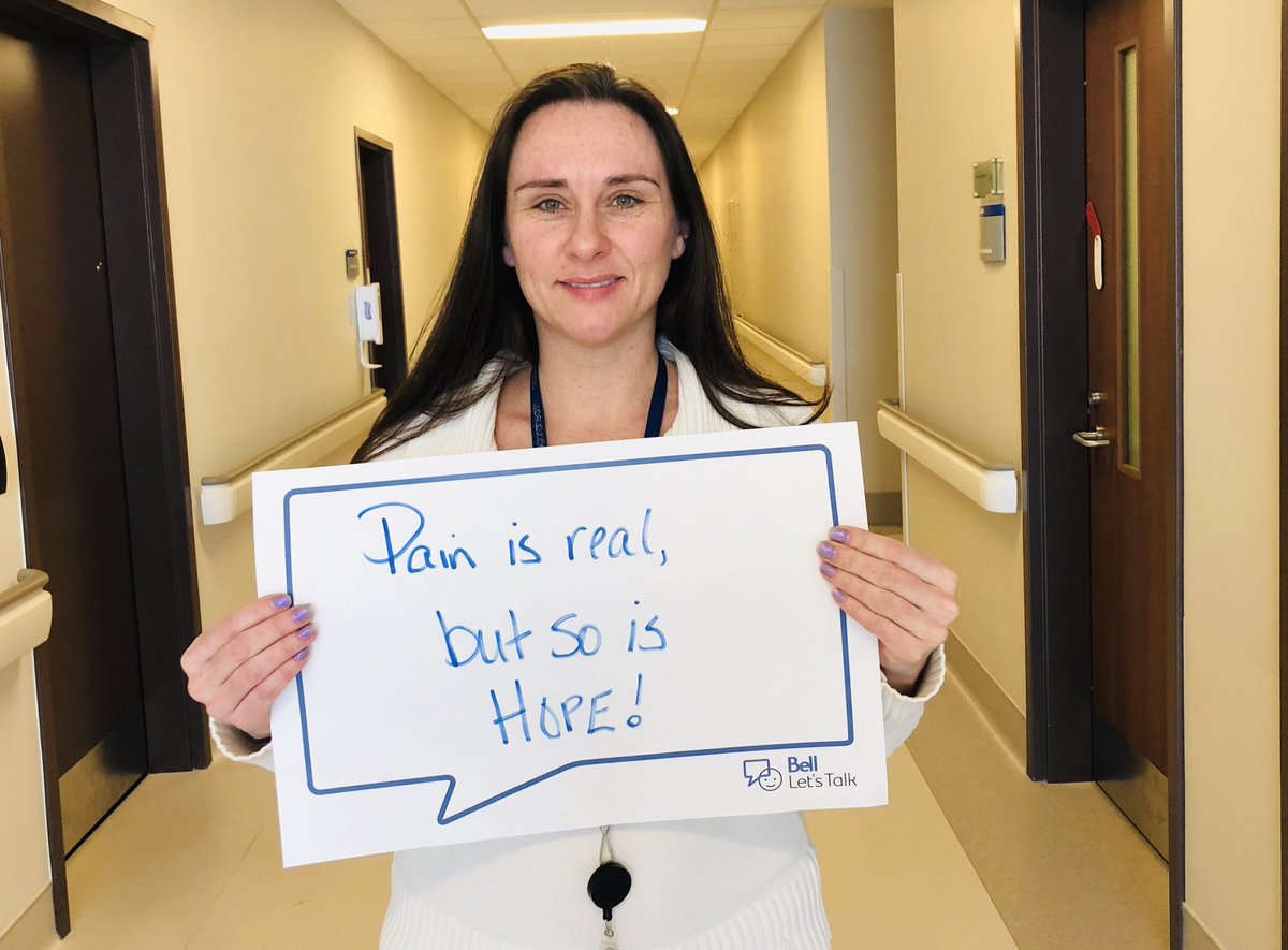 For #BellLetsTalk, members of our team are sharing their words of encouragement. Be kind and compassionate.