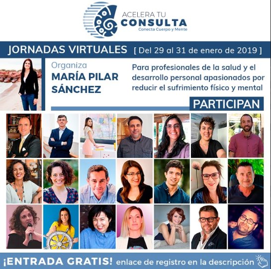 AlechkaPerez's tweet photo. Siguen las jornadas, te espero esta tarde a las 2pm, con el mensaje de los pensamientos que se expresan a través del cuerpo. Inscribete gratis aquí https://t.co/QfnCIhe4oF https://t.co/TOgMFvXG2k