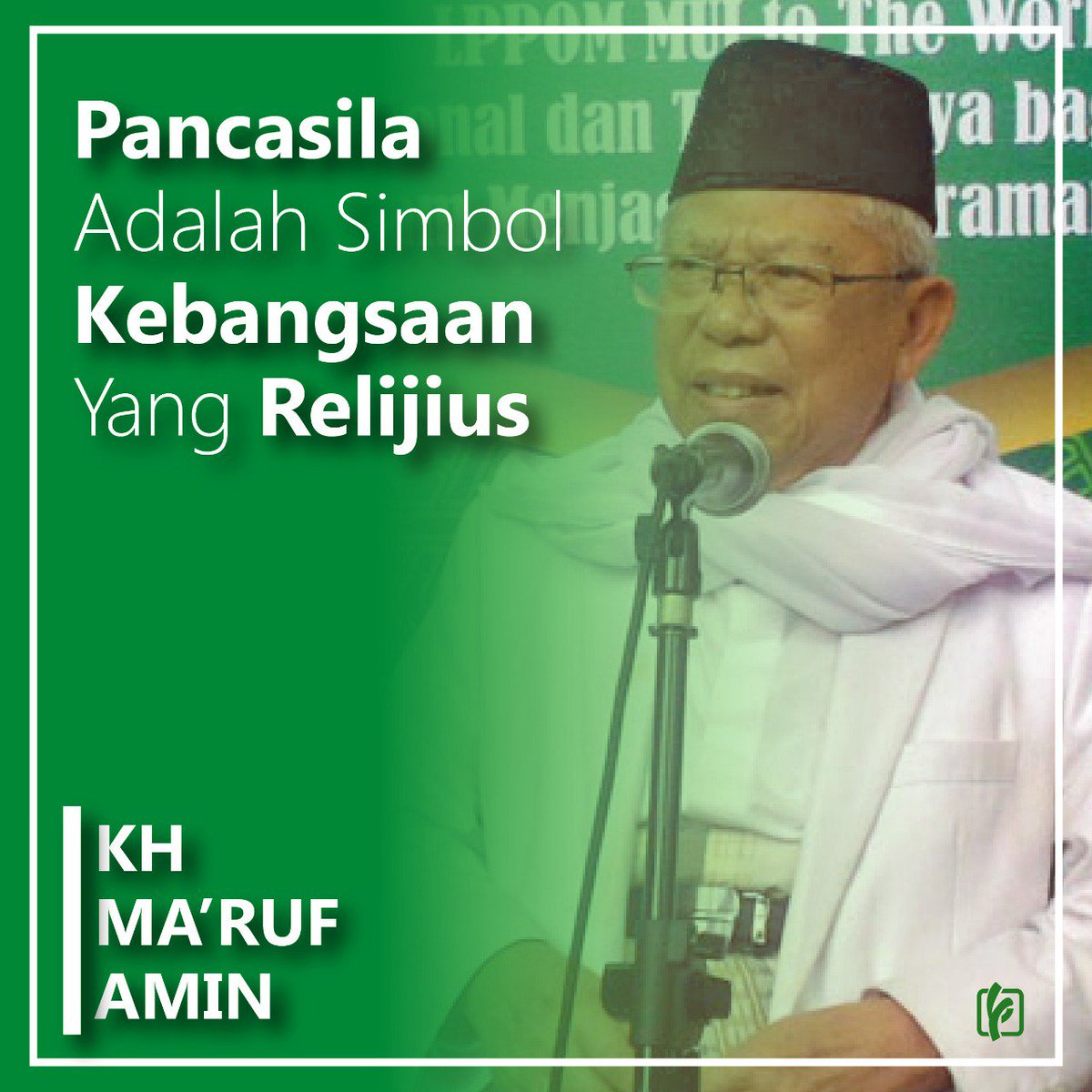 Tidak ada kontradiksi antara Pancasila dan agama.

Lebih dekat dengan Jokowi-KH. Ma'ruf Amin.

#HatiEluGueSatu
#IkutKyai