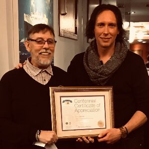 HarrisonFCarter's tweet photo. Humbled to receive an ‘Outstanding Service to Community’ award from Lions International Liverpool President, Mike Armstrong -signed by @lionsclubs British Patron @HRHSophie Countess of Wessex. Proud to work with Lions whose principles I so admire – our common unity – compassion https://t.co/jRCnAHrrYj