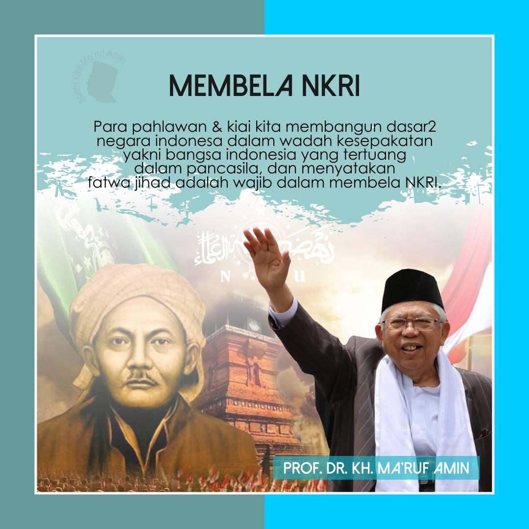Kenapa harus pilih <a href="/Kiyai_MarufAmin/">KH. Ma'ruf Amin</a> 
#ikutkyai