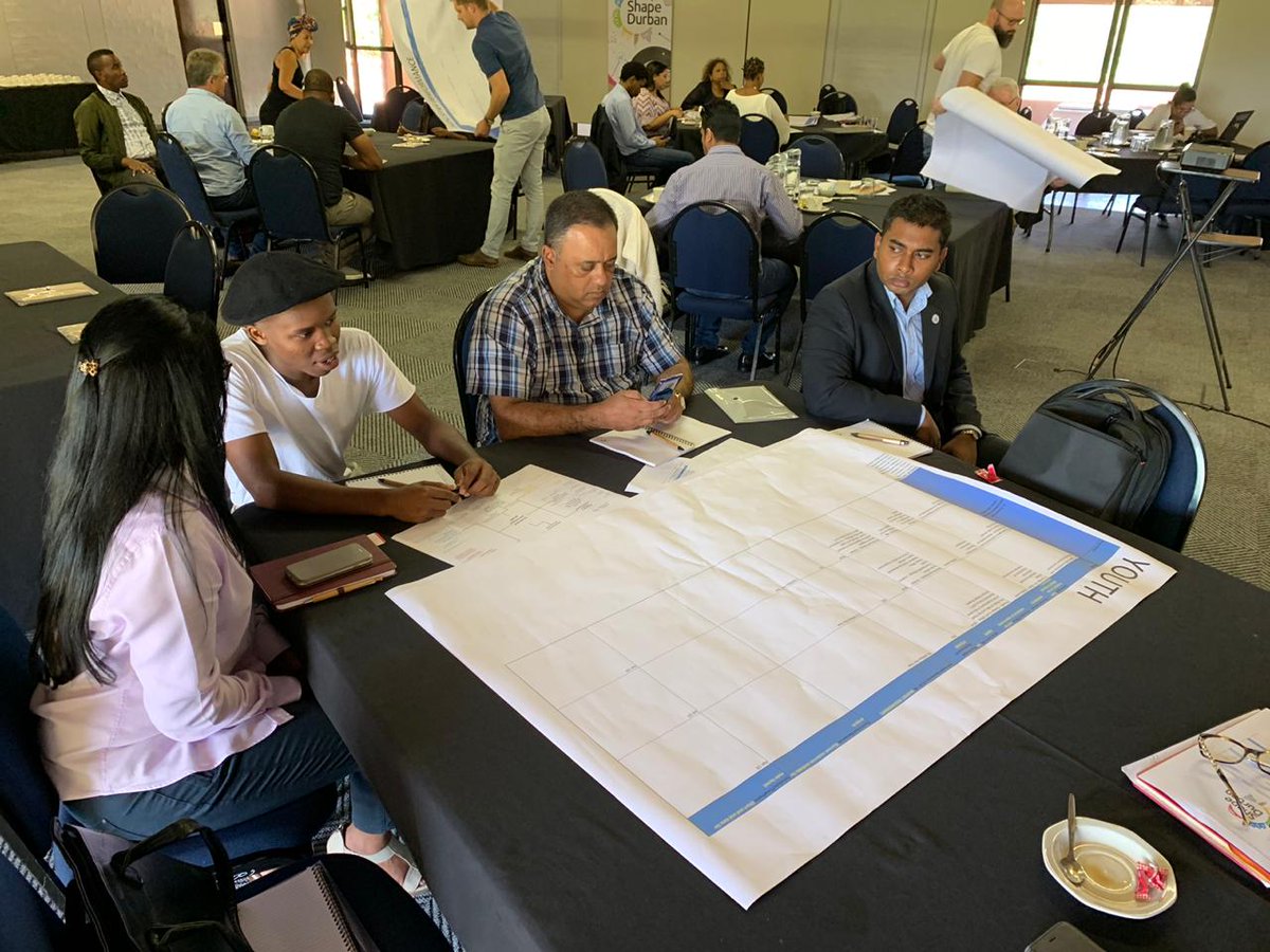 Accelerated and inclusive growth. 

#ShapeDurban
#ShapingMyCitysFuture