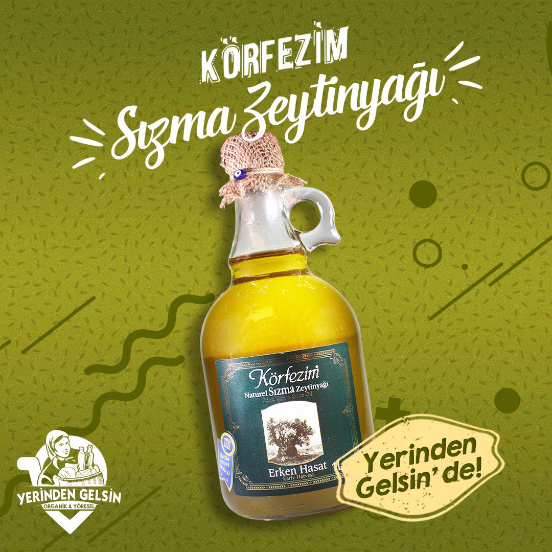 yerindengelsin's tweet photo. Zeytinyağının antik dönemlerde “Sıvı Altın” olarak adlandırıldığını biliyor muydunuz ??
Yerinden Gelsin olarak,Körfezim Zeytinyağı ile mutfağınızda yer almak için sabırsızlanıyoruz.
#zeytinyağı #zeytinyagi #zeytin #dogal #dogalurunler #organik #yoresel #kocaeli #izmit https://t.co/cGVUBzwp5I