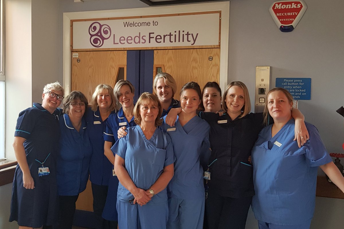 leedsfertility's tweet photo. After the Smurf’s yesterday, a big shout out to Wednesday’s team which makes Leeds Fertility an amazing place to work… the Nursing Team!! 👋👍  Dedicated to the best advice, support and care… they just rock! #RCN #Team #Baby #NHS https://t.co/0WNZ2cz8nS