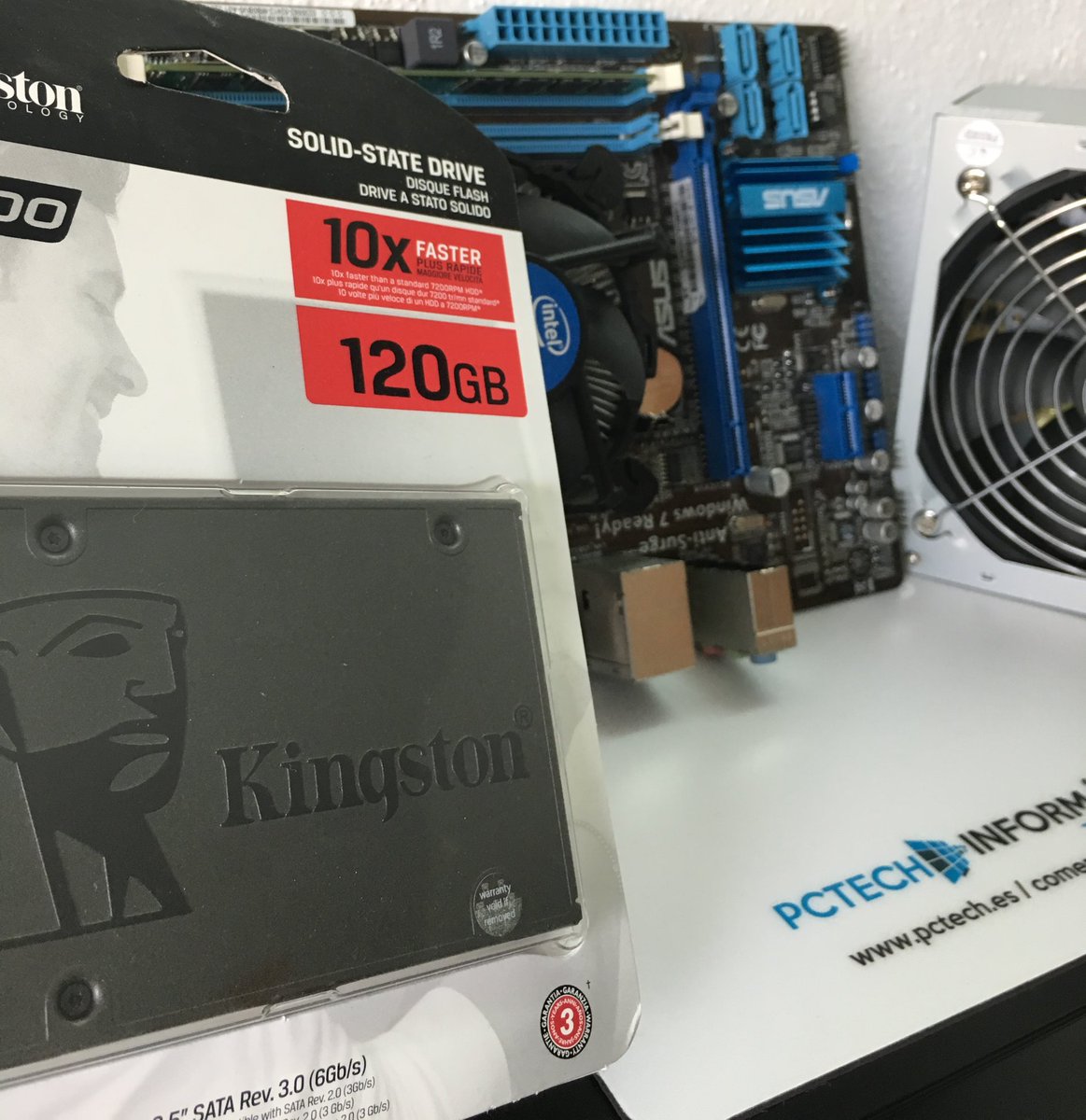 PctechMarbella's tweet photo. 🚀 Más velocidad sustituyendo tu disco duro por un SSD 🚀
Hasta 10 veces más rápidos que uno de 7200rpm.
¿Tienes un equipo lento?, notarás el cambio de inmediato.
#Informatico #Marbella #Reparaciones #SSD #Kingston
📞 952 772 433
✉️ comercial@pctech.es
🌐https://t.co/zjILXwWtZc https://t.co/IX0hSaFQq8