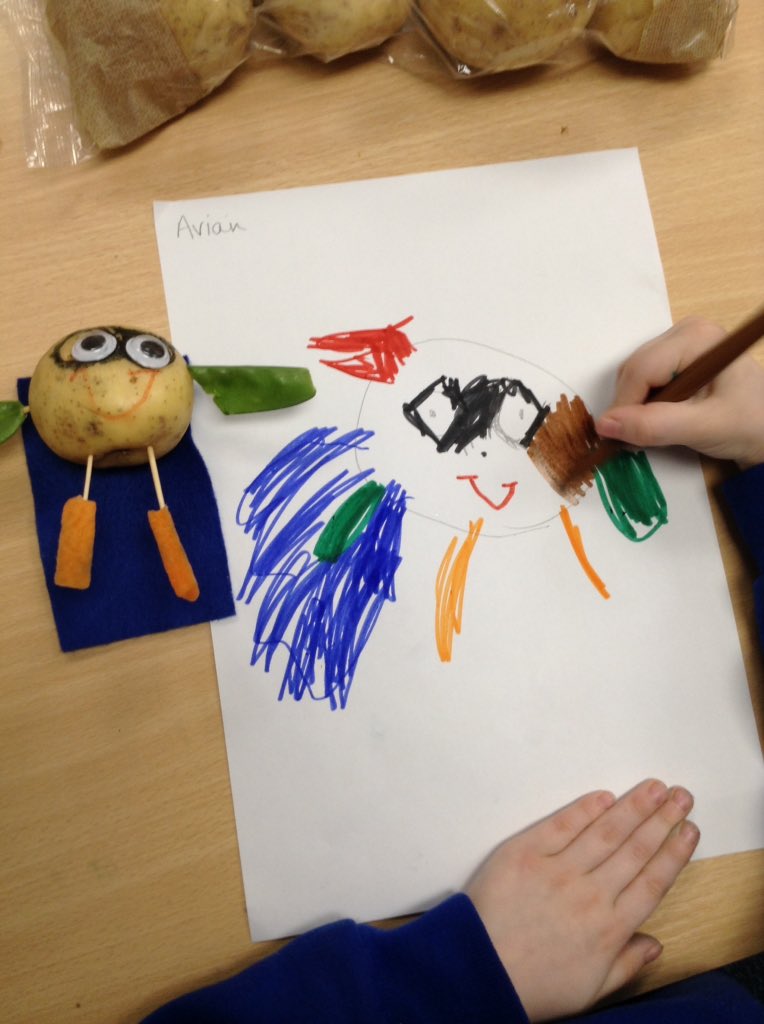 AbbeyPrimary's tweet photo. Supertato to the rescue #rrec #foodtopic https://t.co/5MCiqURQM9