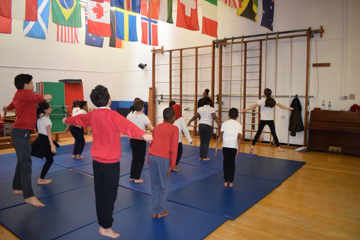 JBprimaryschool's tweet image. Two..four..six..eight..who do we appreciate........Unity Allstars...... for delivering an uplifting cheerleading session to the Y5 children.  There was a strong focus on athleticism, teamwork and personal development this week.  #unityallstars #cheerleading #athletics #fitness