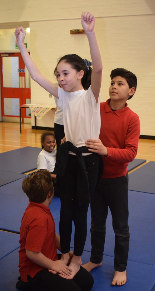 JBprimaryschool's tweet image. Two..four..six..eight..who do we appreciate........Unity Allstars...... for delivering an uplifting cheerleading session to the Y5 children.  There was a strong focus on athleticism, teamwork and personal development this week.  #unityallstars #cheerleading #athletics #fitness