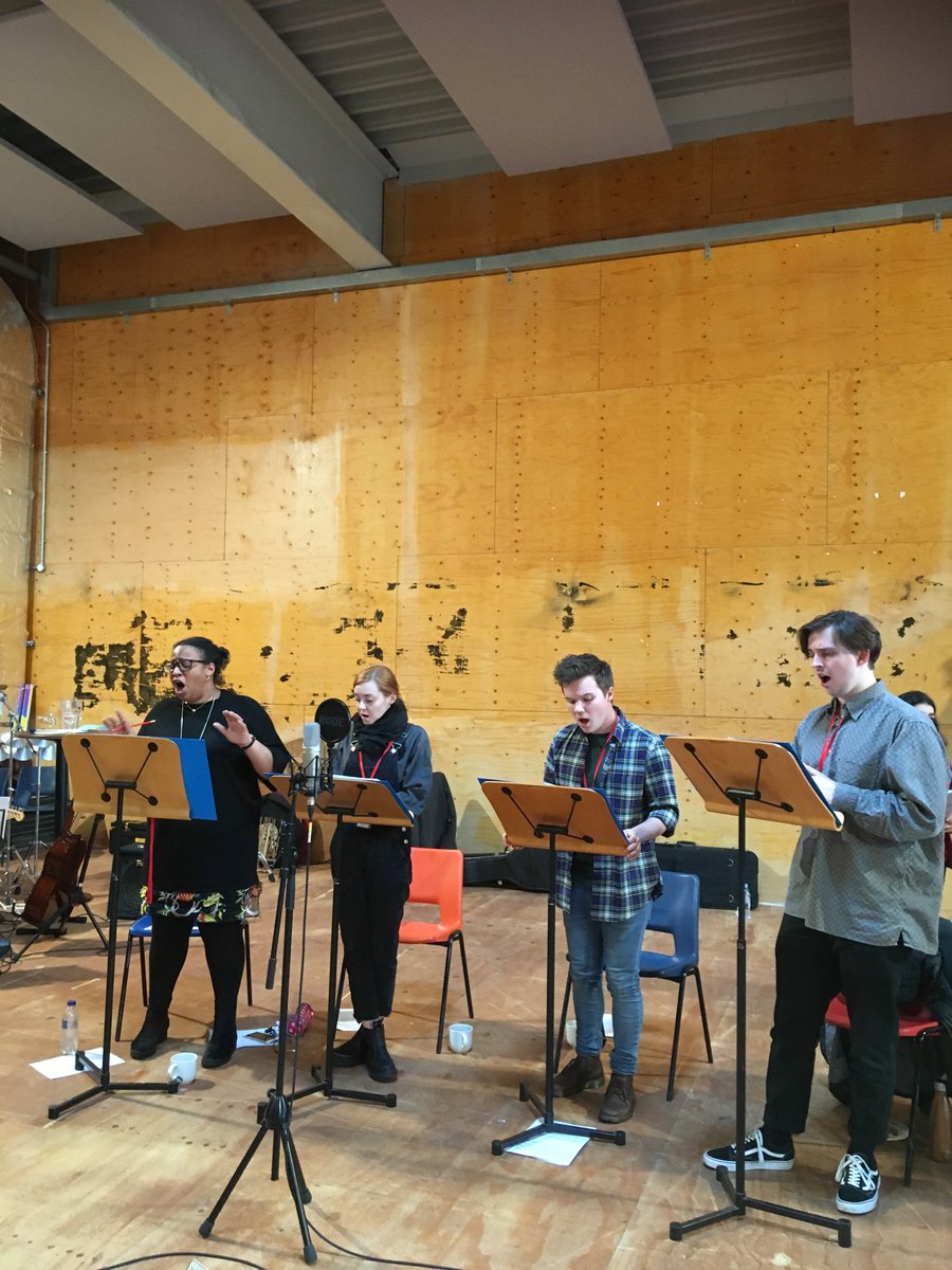 <a href="/TonalMusicCo/">Sarah Llewellyn</a> &amp; <a href="/TeresaHowards/">Teresa Howard</a> #TheWindSinger #Musical had an incredible week of R&amp;D <a href="/TheRSC/">The RSC</a> directed by <a href="/LotteWakeham/">Lotte Wakeham</a> MD <a href="/Bruce_O_Neil/">Bruce O'Neil</a> with amazing cast <a href="/james_penniston/">James Penniston</a> @RyanHeenan_ @missophianomvet  &amp; <a href="/EvelynHoskins/">Evelyn Hoskins</a> &amp; joyous choir of 45 kids. The quest continues!