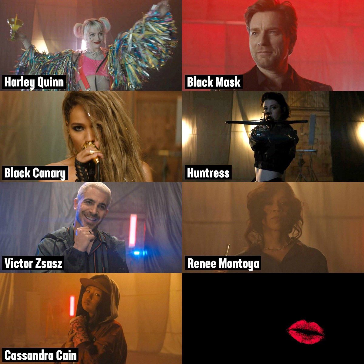 MaskCape's tweet image. How does everybody like those new character looks for the ‘Birds of Prey’ movie? #BirdsOfPrey