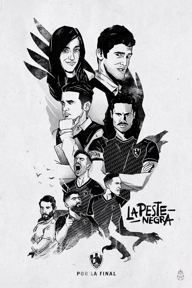ClubDeCuervos's tweet photo. Gracias, @BarrileteMx por este homenaje al equipo más temido de toda la liga. ¿Hay por ahí más tributos a #LaPesteNegra? https://t.co/L8MpJUmTCq