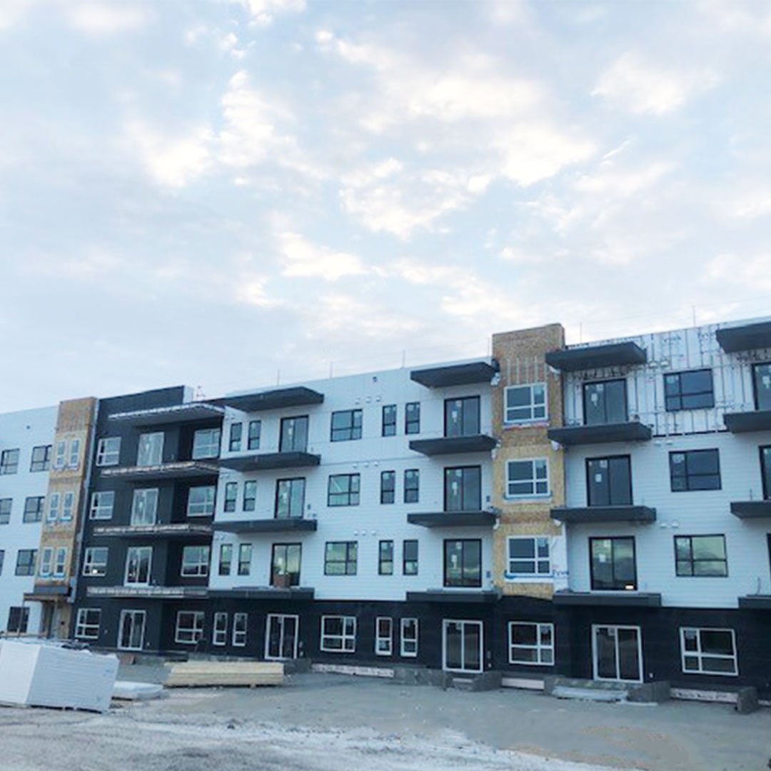 CGLYYC's tweet photo. Seton Park Place II is showing some incredible progress lately! #SetonYYC #YYCCondos https://t.co/poawWDun6M