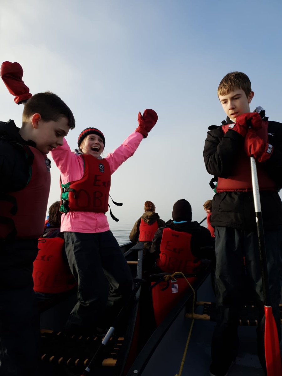 FHSPhysicalEd's tweet photo. #ClanStuart finished off their @OutwardBoundUK experience with some canoeing on Loch Eil! Beautiful! Mr Simon is mega proud of this bunch! #S3ActiveMinds @FalkirkHigh @LochEilCentre https://t.co/L8pc85tOzO