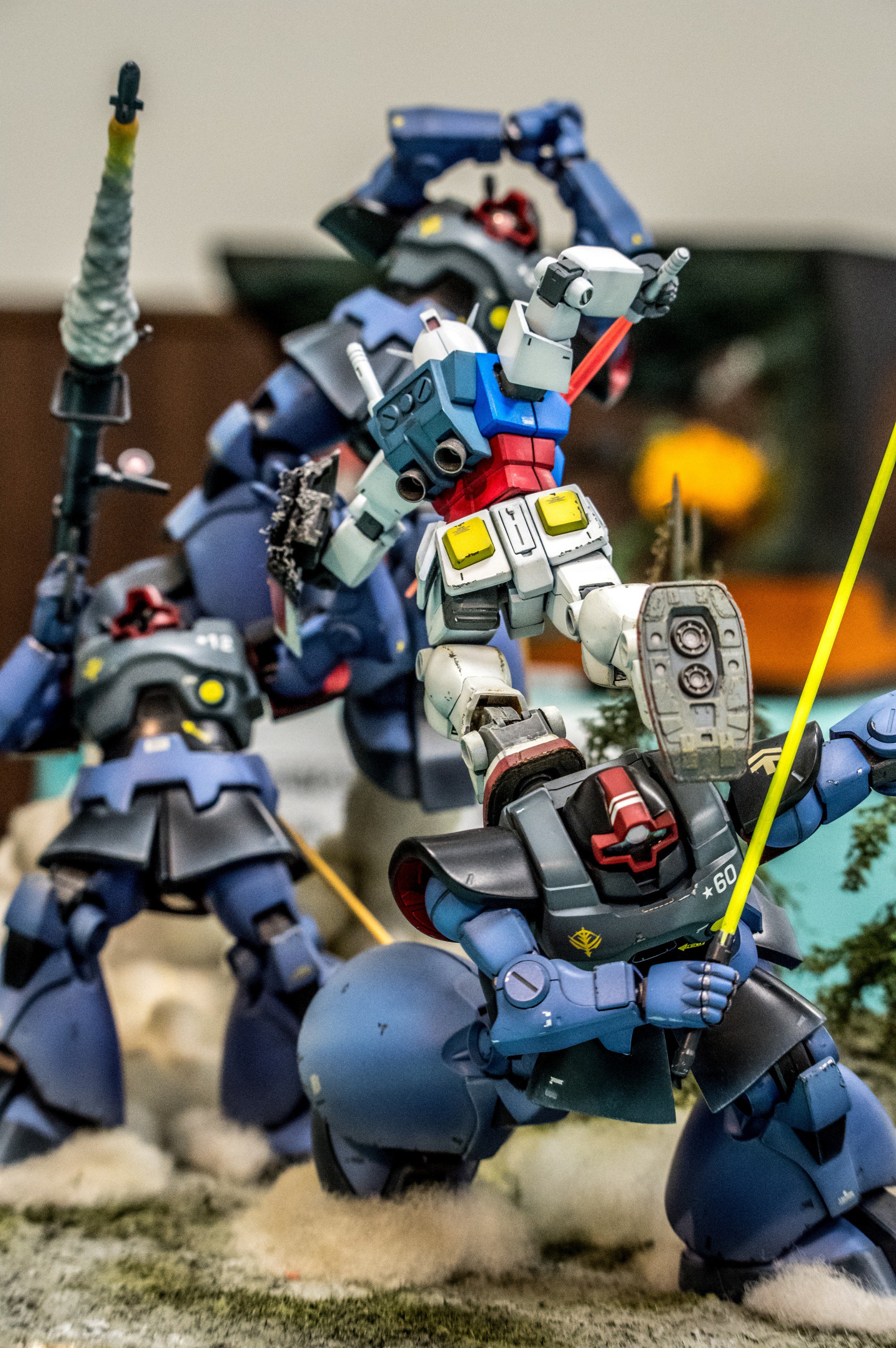 ガンプラ 改造】HGUC ドムトローペン 組立・塗装・ジオラマ製作