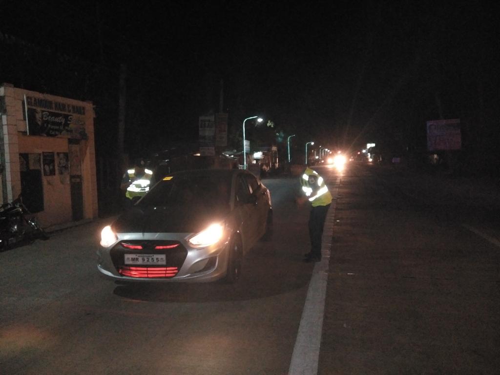 Conducted COMELEC checkpoint at the AOR.