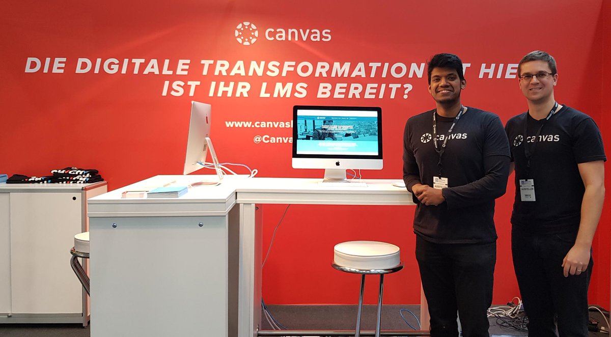 CanvasLMSDACH's tweet photo. Die digitale Transformation ist hier. Aber ist Ihr LMS bereit? #LevelUpYourLMS! Besuchen Sie unser Team auf der #Learntec2019, Stand B20. Giveaways haben wir natürlich auch dabei. https://t.co/U1vITMTczL