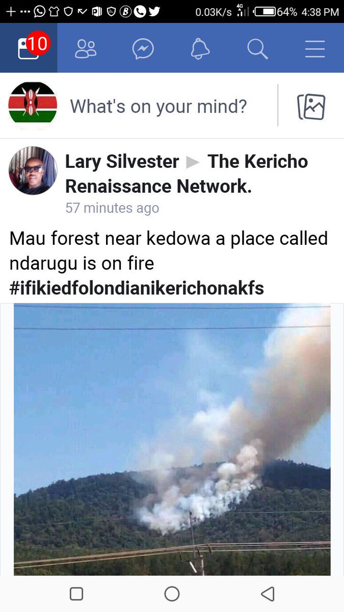 ChirchirJoseph3's tweet photo. Suspected fire breakout in Ndarugu, Kedowa,Londiani subcounty in Kericho County #Fire #MauForest @KeForestService @Environment_Ke @kecom_org https://t.co/Ew9EtFyL0o