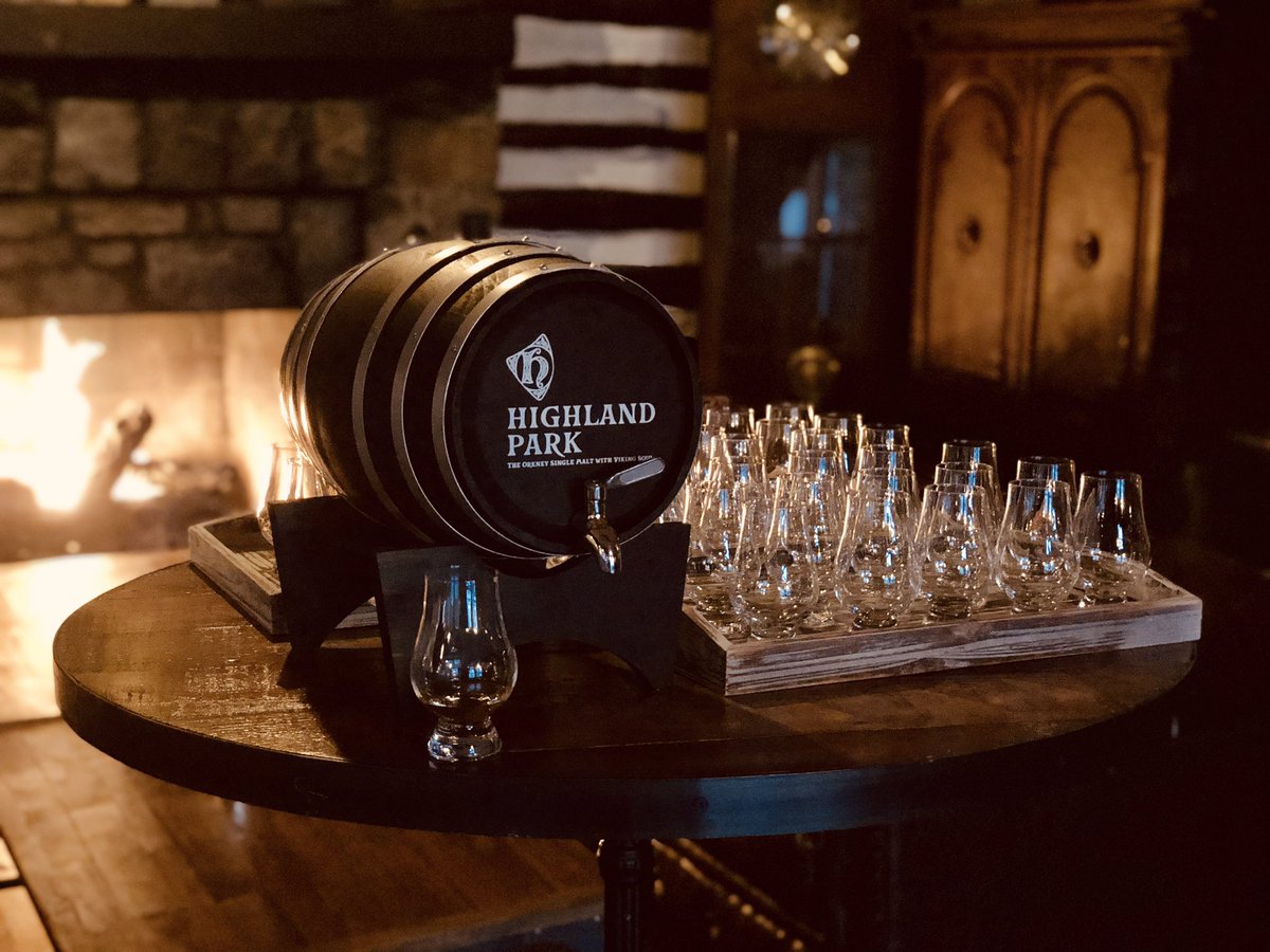 Amazing Robert Burns Night Dinner and Tasting at Cedar Knoll Inn.  We were finally able to use our <a href="/HighlandPark/">Highland Park Whisky</a> cask dispenser!  Big Hit!  But we overpoured so we ran out! 10 guests empty! So we poured <a href="/ObanMalt/">Oban Single Malts</a> and the evening was saved! #thinkingonyourfeet