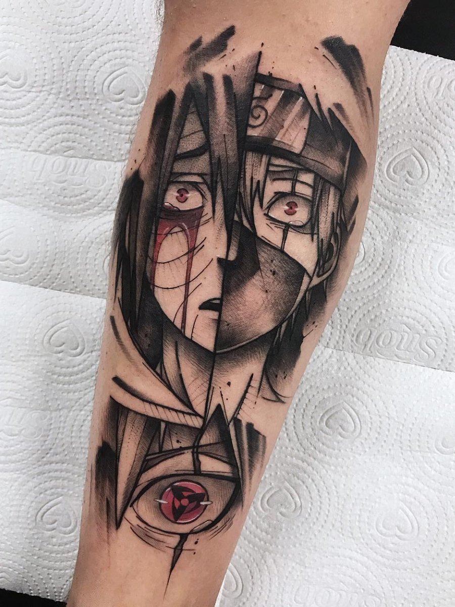 Tattoo Kakashi - Naruto